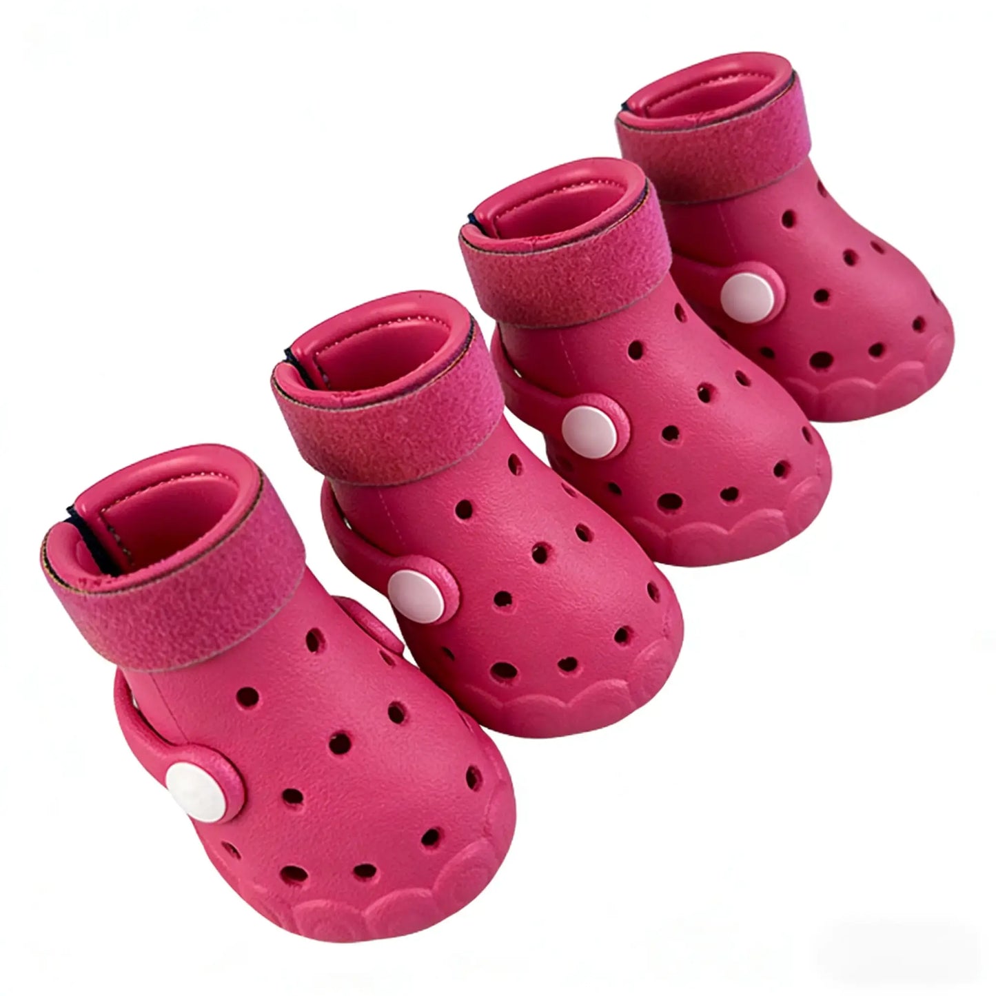 Dog Shoes 4 Pack Breathable Dog Boots for Small Medium Large Dogs, Soft Anti-Slip Paw Protectors for Outdoor Walking, Summer Hot Pavement Protection Pet Shoes Laundry